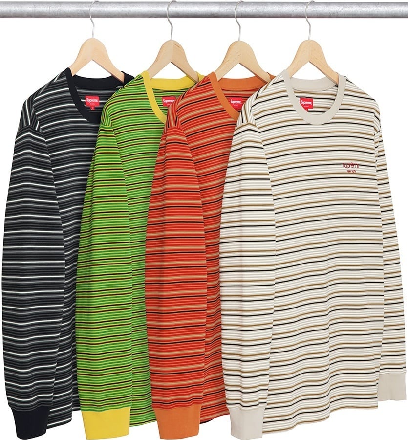Raised Stripe L/S Top